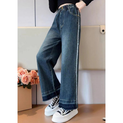 pants girls fidelius sweep jeans ruffle CHN 38 (251811) - celana anak perempuan (ONLY 2PCS)
